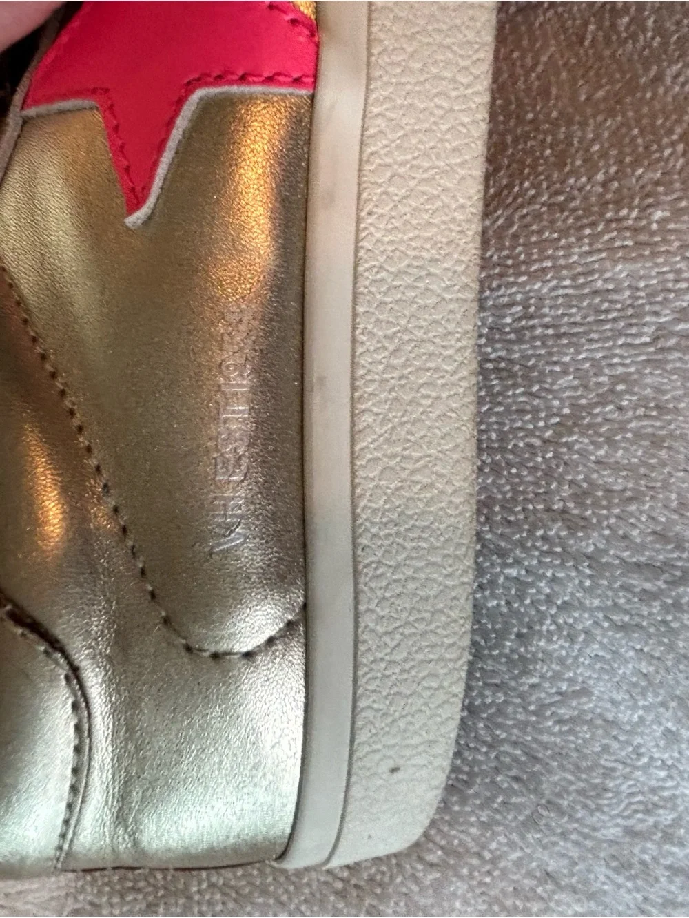 Vintage Havana metallic gold